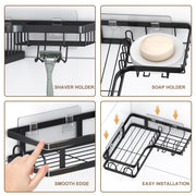 PHANCIR PH2201 5PCS Corner Shower Caddy