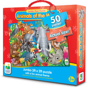 The Learning Journey Jumbo Floor Puzzles, Animals of the World