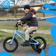 JOYSTAR 16 Inch BMX Style Kid's Bikes, Blue