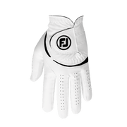 FootJoy WeatherSof 2-Pack Men's Golf Gloves, White, Extra Large, Left Handed, 66174-XL