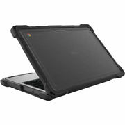 Gumdrop 06D018 SlimTech Chromebook Case For Dell Chromebook Textured Grip Drop Resistant, Bump Resistant, Transparent