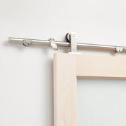 FL HARDWARE HBD6060X78SS BARNDOOR HRDW 78IN RR 1-WHEEL SS