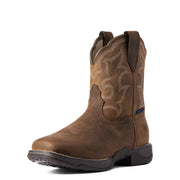 Ariat Anthem Shortie II Waterproof Western Boot, Womens, Distressed Brown, Size 10, 10038428-200