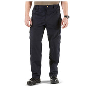 5.11 Tactical Taclite Pro Ripstop Cargo Work Pants, Lightweight, Dark Navy, 40W x 30L, 8 Pockets, Regular Fit, 74273ABR