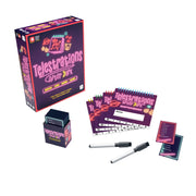 USAopoly Telestrations After Dark 6 Player 2nd Edition Adults-Only Party Board Game with Cards, Dice, Dry Erase Sketchbooks, 94111165