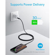 Anker A8013H12-1 PowerLine Select+ Lightning Cable Black (6ft)