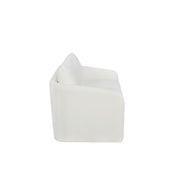 Beautiful LS-BT-019 Drew Small Space Sofa, Cream