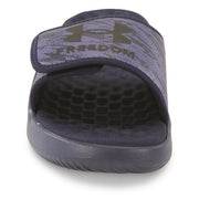 Under Armour Ignite Pro 8 Freedom Men's Slides Sandals, Midnight Navy, Size 12, 3028096-410
