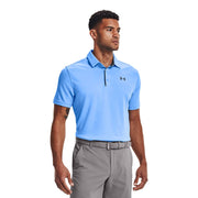 Under Armour Tech Short-Sleeve Polo - Carolina Blue/Pitch Gray - 4XL
