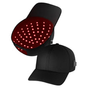 Tzumi SLF Red Light Therapy Hair Cap, Black, Multiple Intensity Settings, Timer, In-Line Controller, Portable