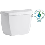 Kohler K-4436-RA-0 Wellworth 1.28 GPF Single Flush Toilet Tank Only in White