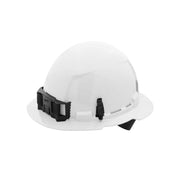 Milwaukee 48-73-1101 BOLT 4-Point Ratchet Type 1 Class E Non-Vented Full Brim Hard Hat, White