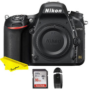 Nikon D750 DSLR Camera (Body Only) with Free Buzz Photography Accessories