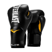 Everlast ProStyle Elite v2 Training Boxing Gloves, 16oz, Black, Synthetic Leather, Breathable Mesh Palm