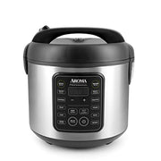 Aroma ARC-5200SB 20-Cup (Cooked) 5Qt. Digital Rice & Grain Multicooker