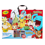 Crayola 04-2925 Pokemon Imagination Art Coloring Set, 115 Pcs
