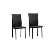 Mainstays 5 Piece Dining Set, Brown/Black - Faux Marble