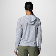 Columbia PFG Uncharted Long-Sleeve Hoodie for Ladies - Nimbus Grey Swamplands - XS