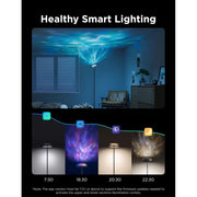 Govee Uplighter Floor Lamp, Triple Lighting Zones with Dynamic Visual Effects, Alexa Compatible, Aluminum Build