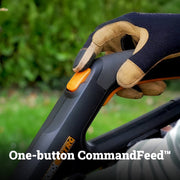 WORX WG941 20V Brushless Cordless Battery Powered Leaf Blower + 3 in 1 String Trimmer Edger