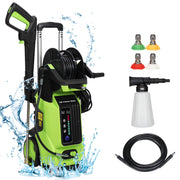 Ktaxon 3800PSI 2.6GPM Electric Power Washer Cleaner - Material: Plastic