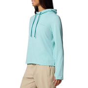 Columbia Sun Trek Hoodie II Ladies Sweatshirt with Omni-Shade UPF 50 and Omni-Wick Moisture-Wicking, Spray, Medium, 211975