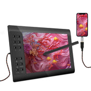 Paddsun G10 4.7'' Professional Pressure Sensing Graphic Tablet Drawing Pad for Tablet/Laptop/Phone