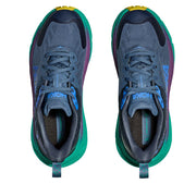 Hoka 1134502-RLT Challenger 7 GTX Waterproof Trail Running Shoes for Ladies - Real Teal/Tech Green - 6.5MM