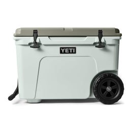 YETI Tundra Haul Cooler, Portable Wheeled, Rotomolded Construction, PermaFrost Insulation, NeverFlat Wheels, StrongArm Handle, Ridgeline, 55 lb Capacity, 10060450008