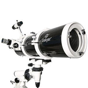 Gskyer 130EQ Reflector Telescope, 5.1 Inch Aperture, 650mm Focal Length, EQ Advanced Equatorial Mount, Adjustable Stainless Steel Tripod