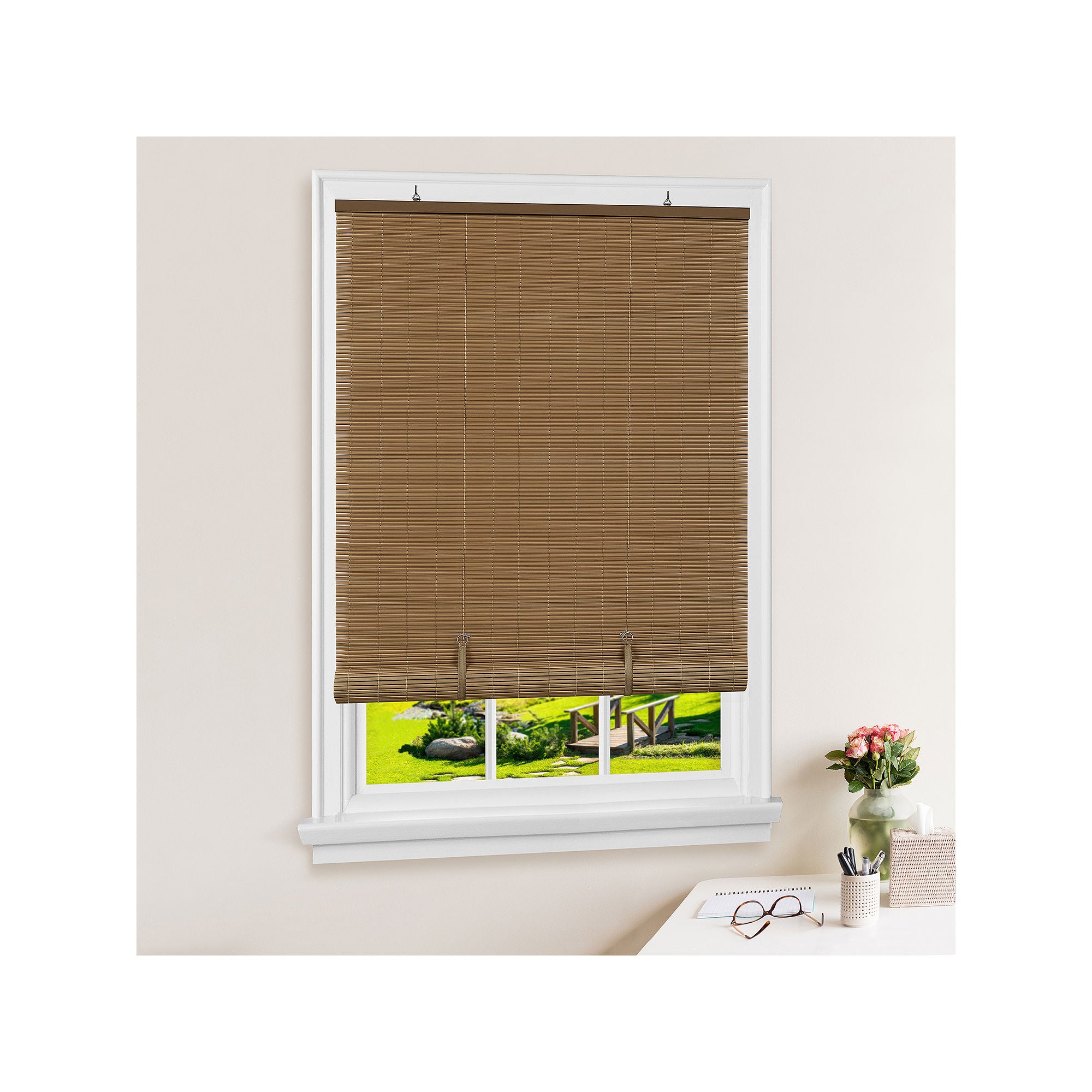 Achim Cordless Solstice Vinyl RollUp Window Blinds VIPOutlet