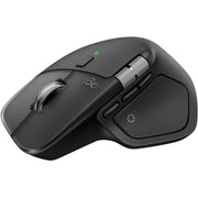 Logitech MX Master 4 Ergonomic Wireless Mouse with Customizable Haptic Feedback, Ultra-Fast MagSpeed Scrolling, USB-C Charging, Bluetooth, Black