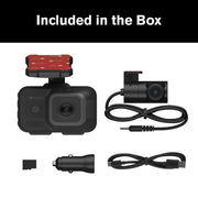 Yada BT533642-6/2 Roadcam AI Plus, Front and Rear 1080P, 4K Dash Camera with Advanced Ai Driver Assistance