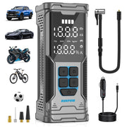 AVAPOW HY09 ordless Tire Inflator, 180 PSI Portable Air Compressor w/Digital Pressure Gauge