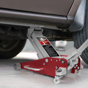 JACK BOSS AS8311LW Floor Jack 3 Ton Hydraulic Low Profile Aluminum and Steel Racing Car Jack with Dual Pump