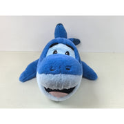 Ready to Hug Jumbo Floppy Shark Plush, Oversized 40 in Blue Stuffed Animal