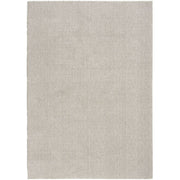 Nourison Natural Texture Area Rug, Cut-and-Loop Pile, Striped Contemporary Design, Ivory Beige, 5 ft 3 in x 7 ft, NTX01
