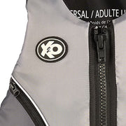 X2O Paddle Vest Deluxe Adult Life Jacket, USCG Level 70 Approved, Adjustable Straps, Tear-Resistant Polyester, Reflective Stripes, Multicolor, SM-XL, XU92824R