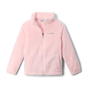 Columbia Fire Side Sherpa Full Zip Toddler Girls Fleece Outerwear Jacket, Satin Pink, 2T, 179908