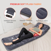 Comfier CF-3703-WM Full Body Back Massager with Heating, 10 Soothing Vibration Back Massage Pad for Pain Relief