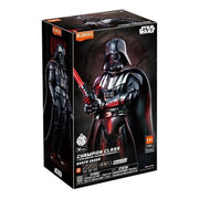 Blokees Darth Vader Model Kit, 6.06-Inch Snap-Fit Poseable Figure with Accessories and Display Stand, 75801