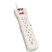 Tripp Lite SUPER-7 Outlet Surge Protector Power Strip 7ft Cord Right Angle Plug