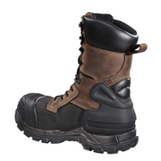 Carhartt CMC1259 10'' Safety Toe Waterproof Insulated Pac Boots for Men - Brown/Black - 12 M