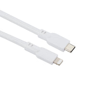onn. WIAWHT100012793 10' Lightning to USB-C Cable, White