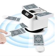 Ht Viik 2-in-1 Automatic Card Shuffler and Dealer Machine Card Dealer - Long-lasting Battery