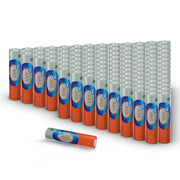 Great Value E304244800 Alkaline AAA Batteries, Long-Lasting Power, Bulk Pack of 100
