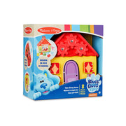 Melissa & Doug Blue's Clues & You! Wooden Shape Sorter House (8 Pieces)