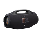 JBL Boombox 4 Portable Waterproof Bluetooth Speaker, Black, 34 Hours Playtime, AI Sound Boost, Multi-Speaker Connection