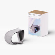 Meta Quest 3S Breathable Facial Interface with Silicone Pads and Adaptive Flexible Frame, Grey, SK-1000039-01