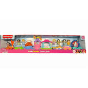 Fisher-Price Little People Disney Princess Parade Toddler Toy Set, 16-Piece Multicolor